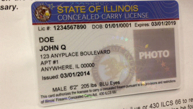 This is what the license looks like - Illinois Right to Keep and Carry ...