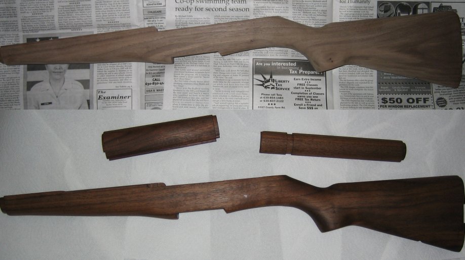 Gun stocks and Linseed oil? Gear