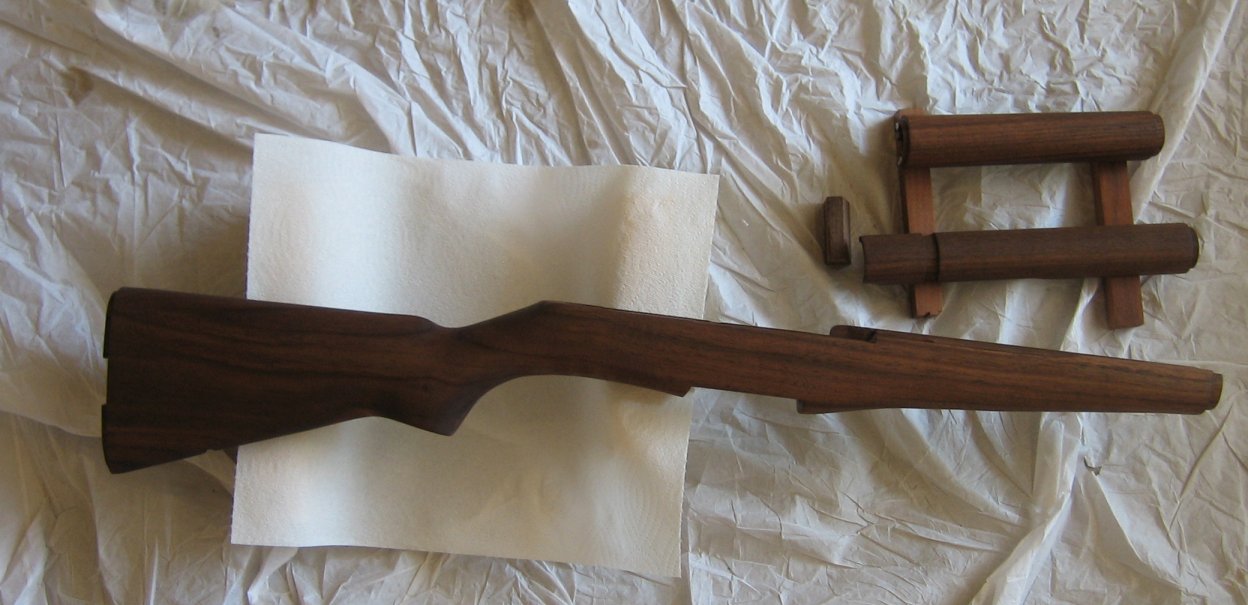 Gun stocks and Linseed oil? Gear