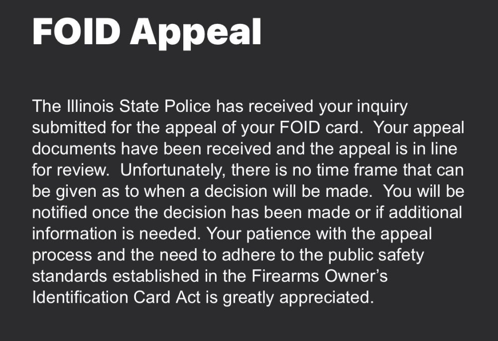 FOID Denial and Appeal for Greater Than 5 Years Mental Health - Page 3 ...